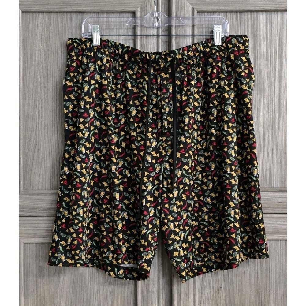 Palmers Brook Lounge Wear Shorts Mens Size XL All Over Print Fun Comfy